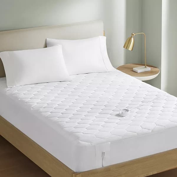 Serta Cotton Rich Heated Mattress Pad